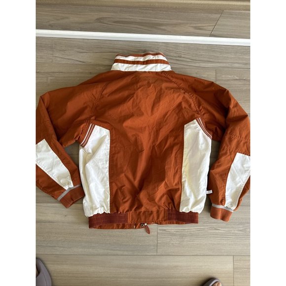 VINTAGE Reebok Track Suit Women’s XS‎ Burnt Orange Texas Lined 2 Piece Y2K Logo - Picture 10 of 16